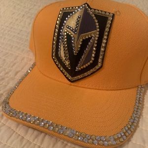 VGK bling helmet cap